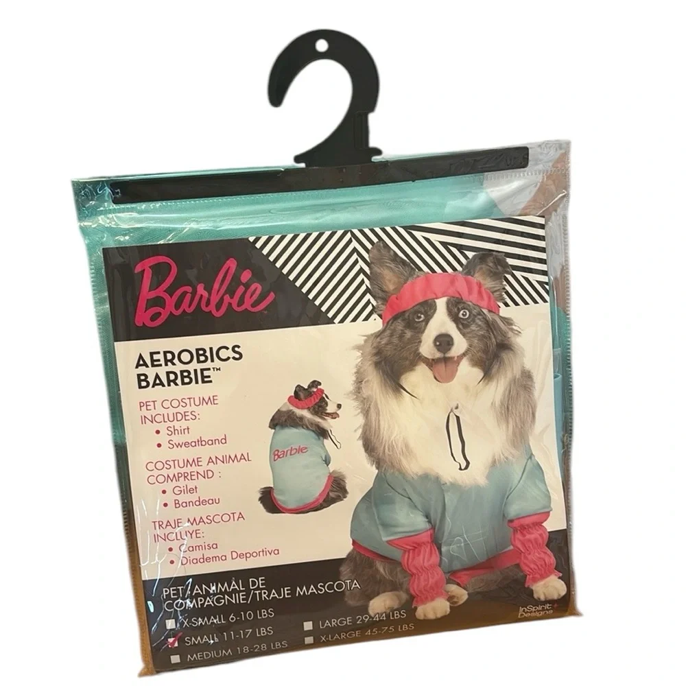 Barbie Aerobics Pet Costume Size Small